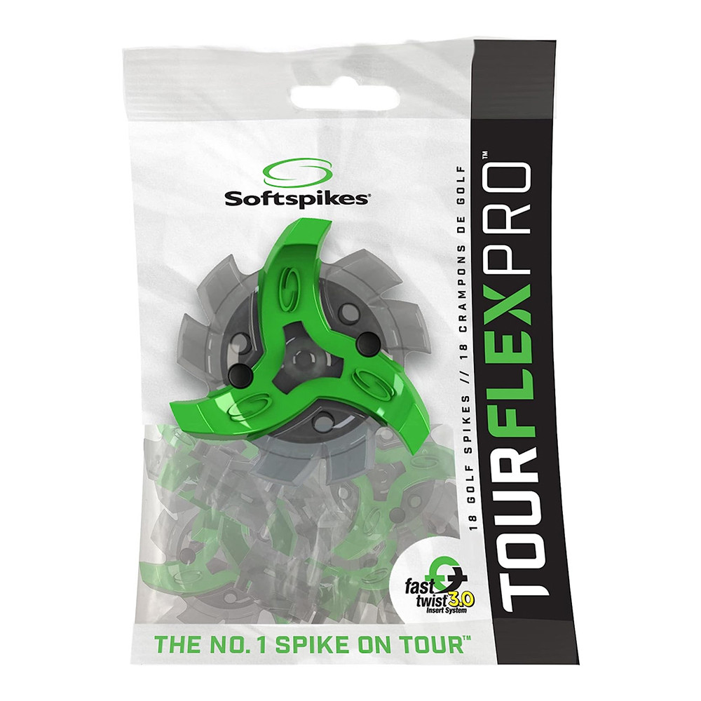 FR2 ゴルフ　スカパン Softspikes Tour Flex Pro Fast Twist 3.0 Golf Shoe Cleats 18ct